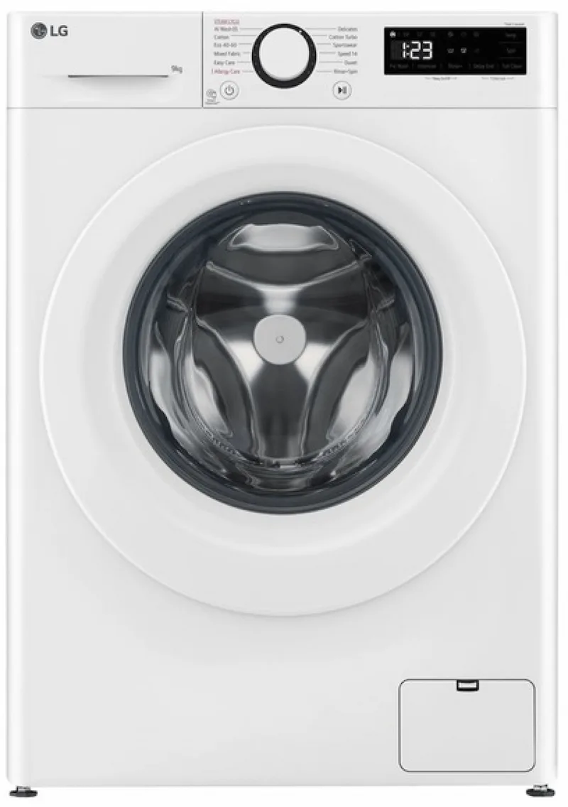 LG F4WR509SWW Πλυντήριο Ρούχων 9kg, 1400 Στροφών, με Ατμό, A, Λευκό F4WR509SWW