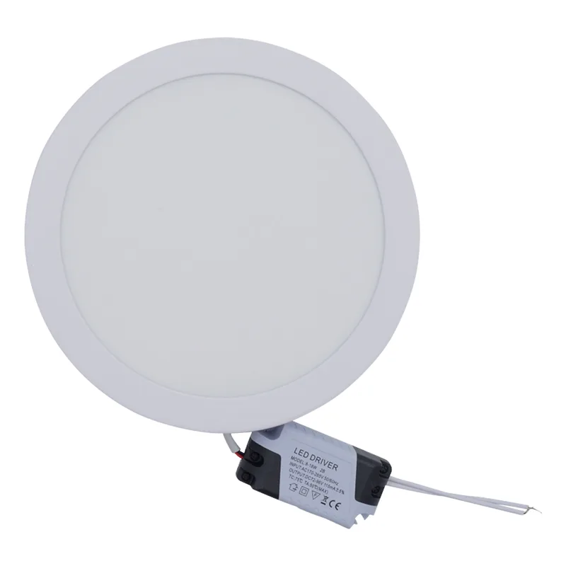 Εξωτερικό LED Panel 12W με Ψυχρό Λευκό Φως Φ16xY2.5cm