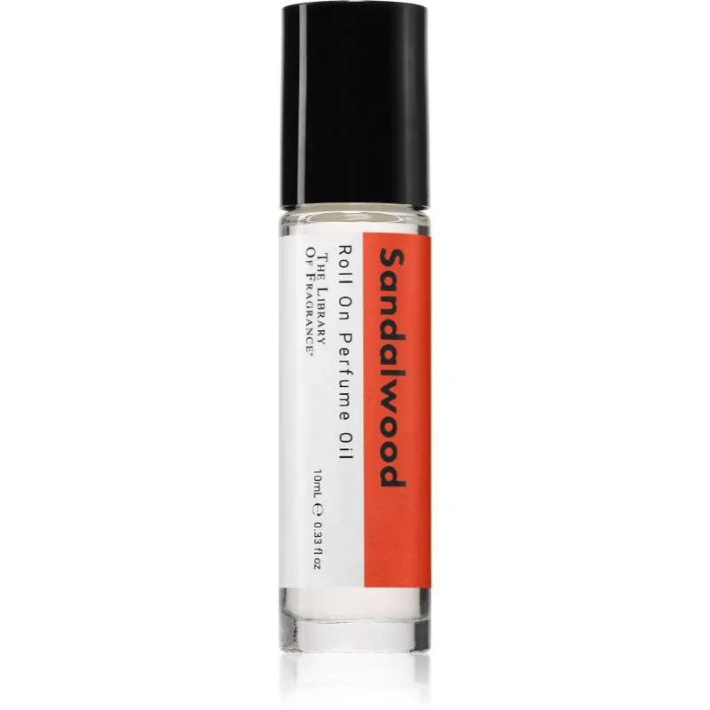 The Library of Fragrance Sandalwood λάδι για το σώμα roll - on unisex 10 ml