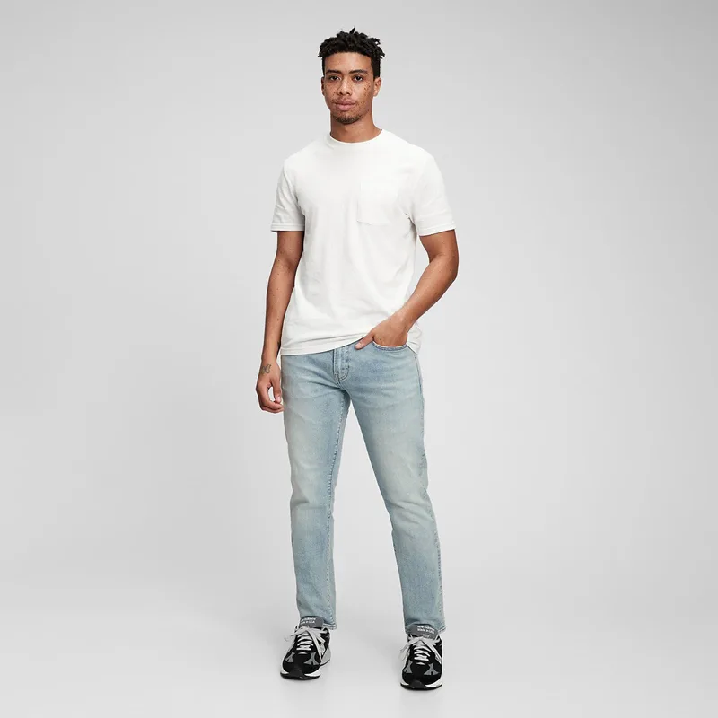 Παντελόνια GAP Denim Pants Slim Light Wash W34/L34