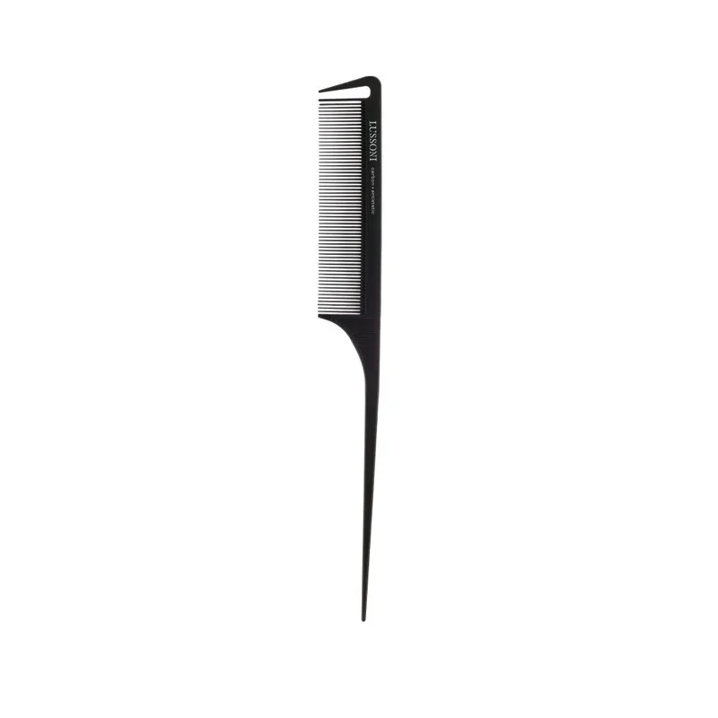 Lussoni Carbon Antistatic Lift Tail Comb LTC 214