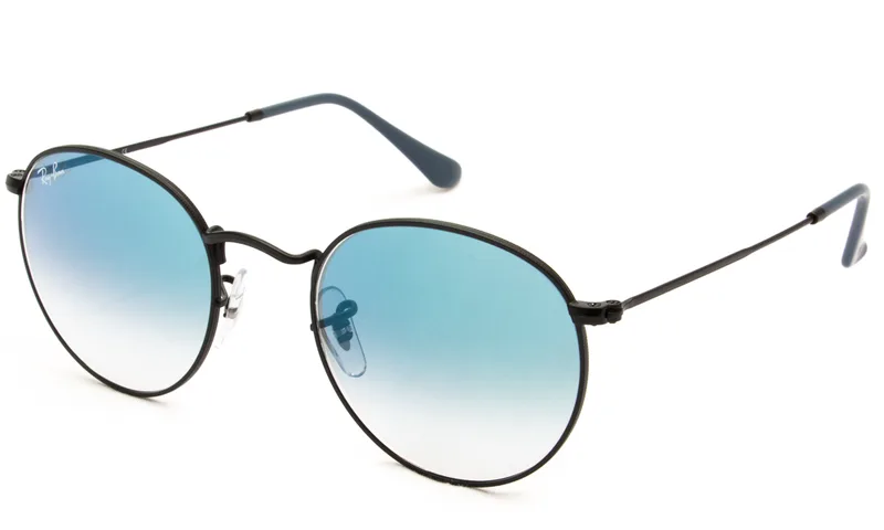 RAY BAN ΓΥΑΛΙΑ ΗΛΙΟΥ RAY BAN ROUND METAL 3447 006/3F 5021 3447 Μαύρο