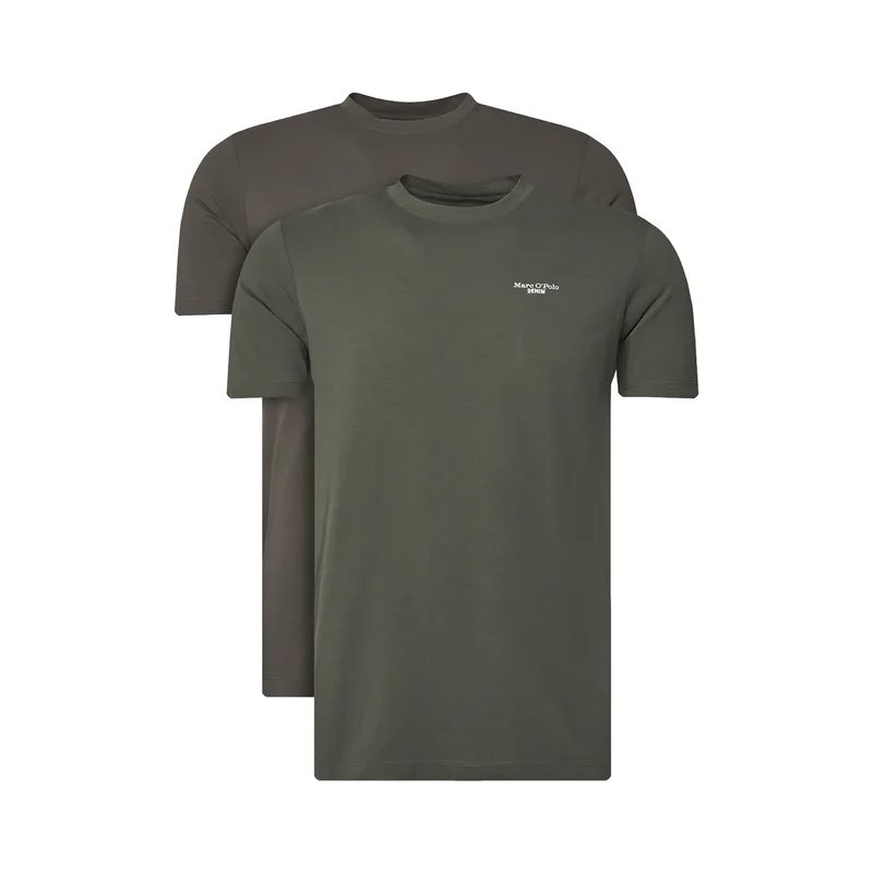 Marc O'Polo Denim Σετ t-shirts 500 0006 181 Πράσινο Regular Fit