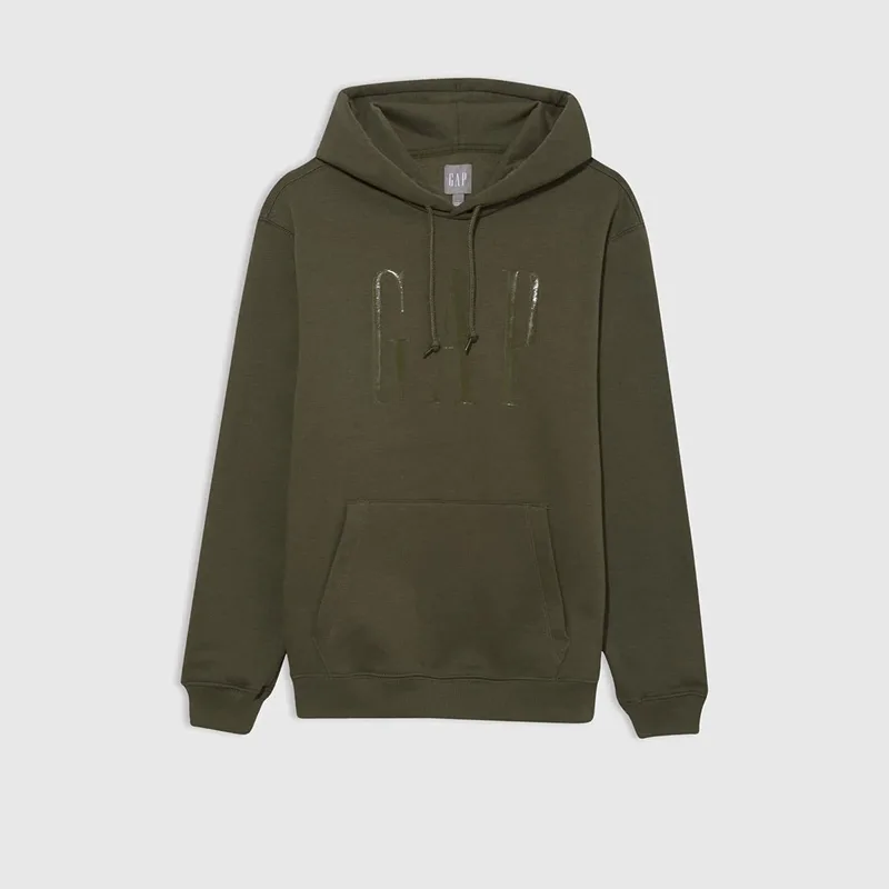 Φούτερ GAP Shine Logo Hoodie Army Jacket Green S