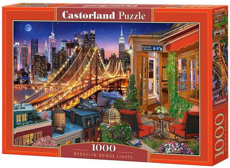 BROOKLYN BRIDGE LIGHTS CASTORLAND 1000 ΚΟΜΜΑΤΙΑ