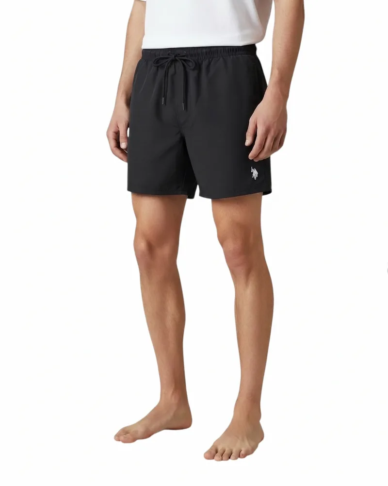 U.S. Polo Assn. Ανδρική Βερμούδα Μαγιό US43182003-199 Μαύρο