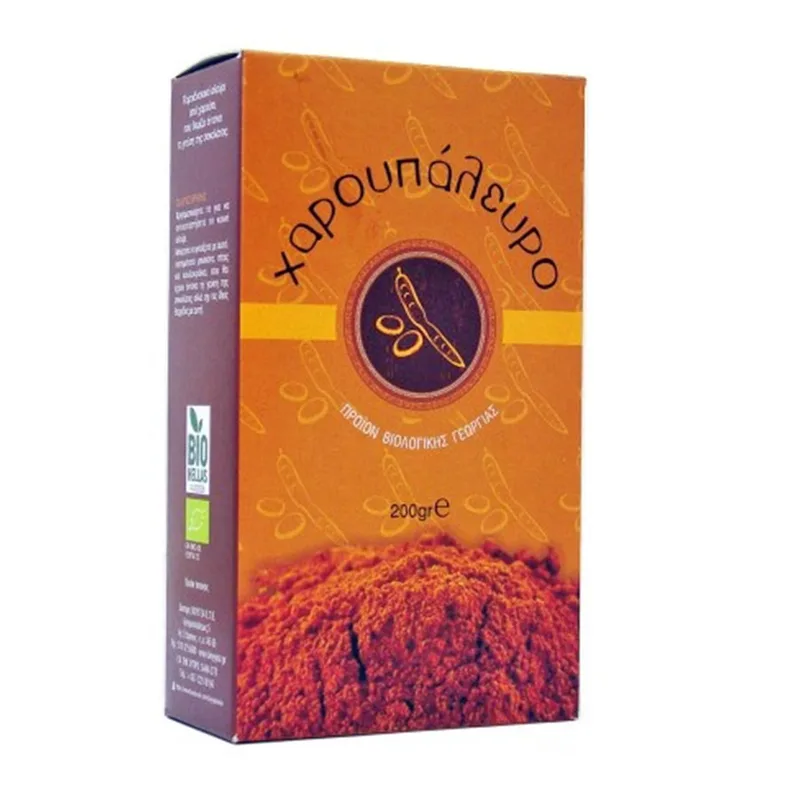 Βιολογικό Χαρουπάλευρο - Ola Bio - 200gr Ελλάδα No Sugar Added Gluten Free Lactose Free Vegan Palm Oil Free