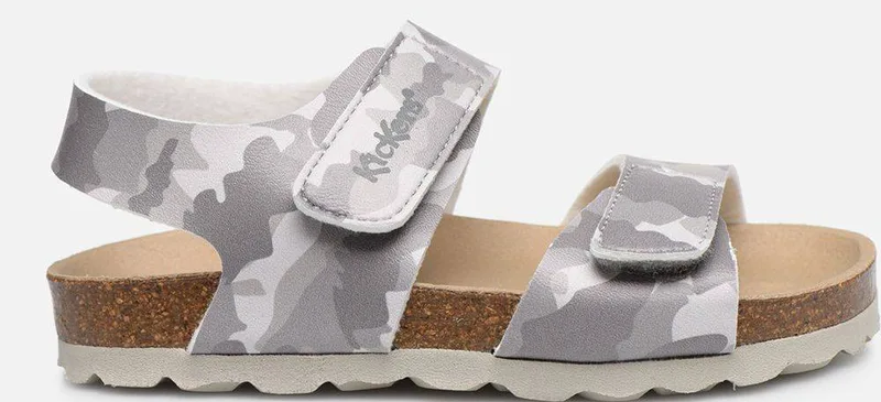 ΣΑΝΔΑΛΙΑ KICKERS SUMMERKRO 785450 ΠΑΡΑΛΛΑΓΗΣ ΓΚΡΙ (EU:20)