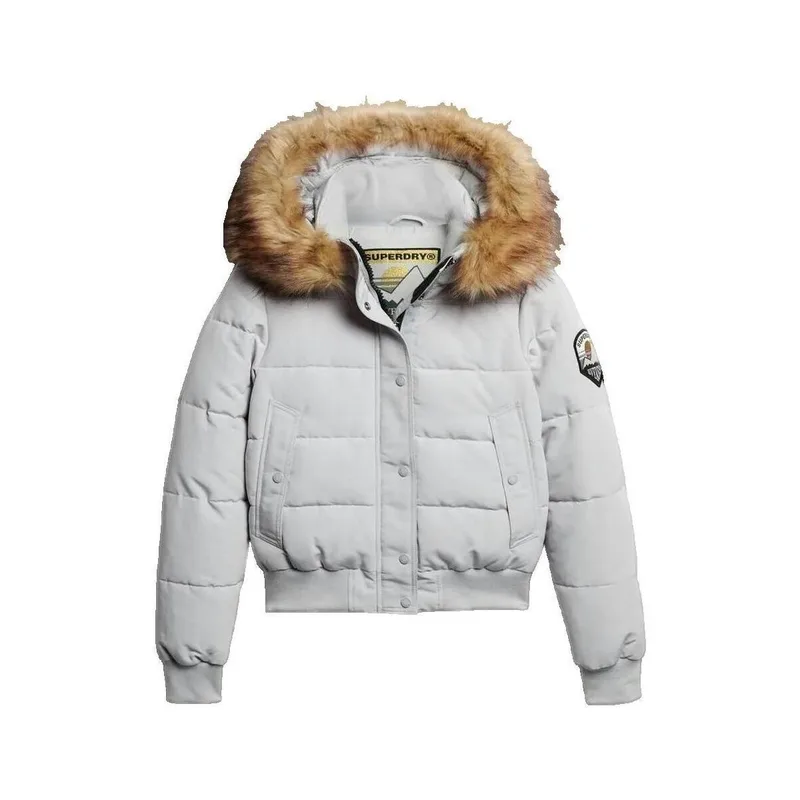 Παλτό Superdry Manteau Everest gris