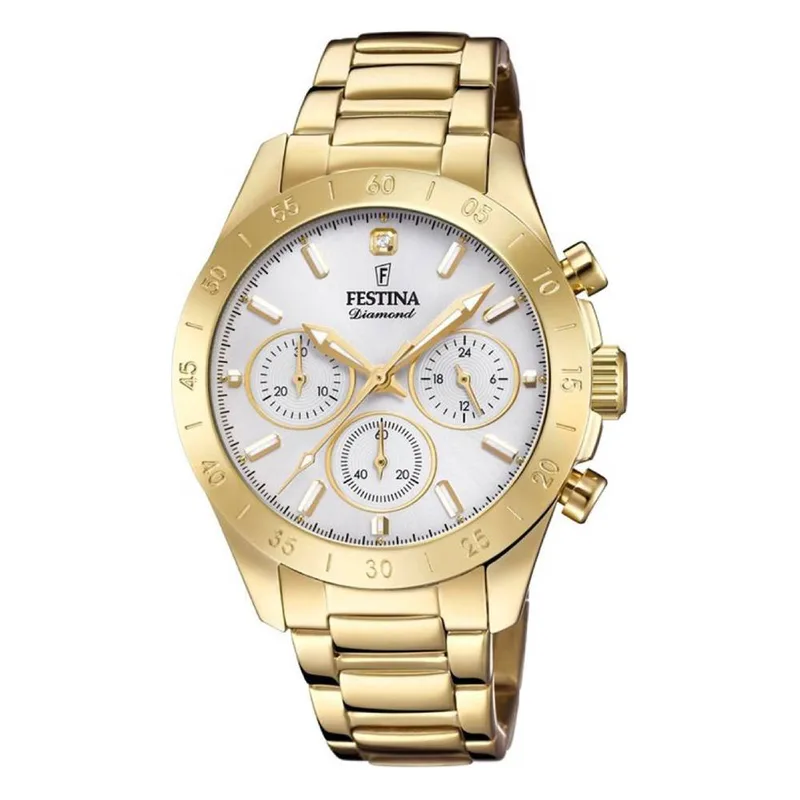 FESTINA Boyfriend Chronograph Diamond Stainless Steel F20400-1