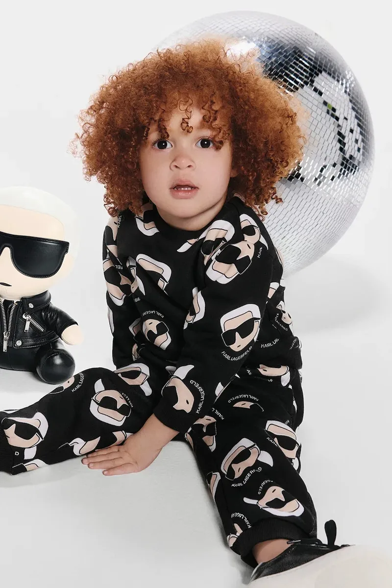 Βρεφικό βαμβακερό φούτερ Karl Lagerfeld
