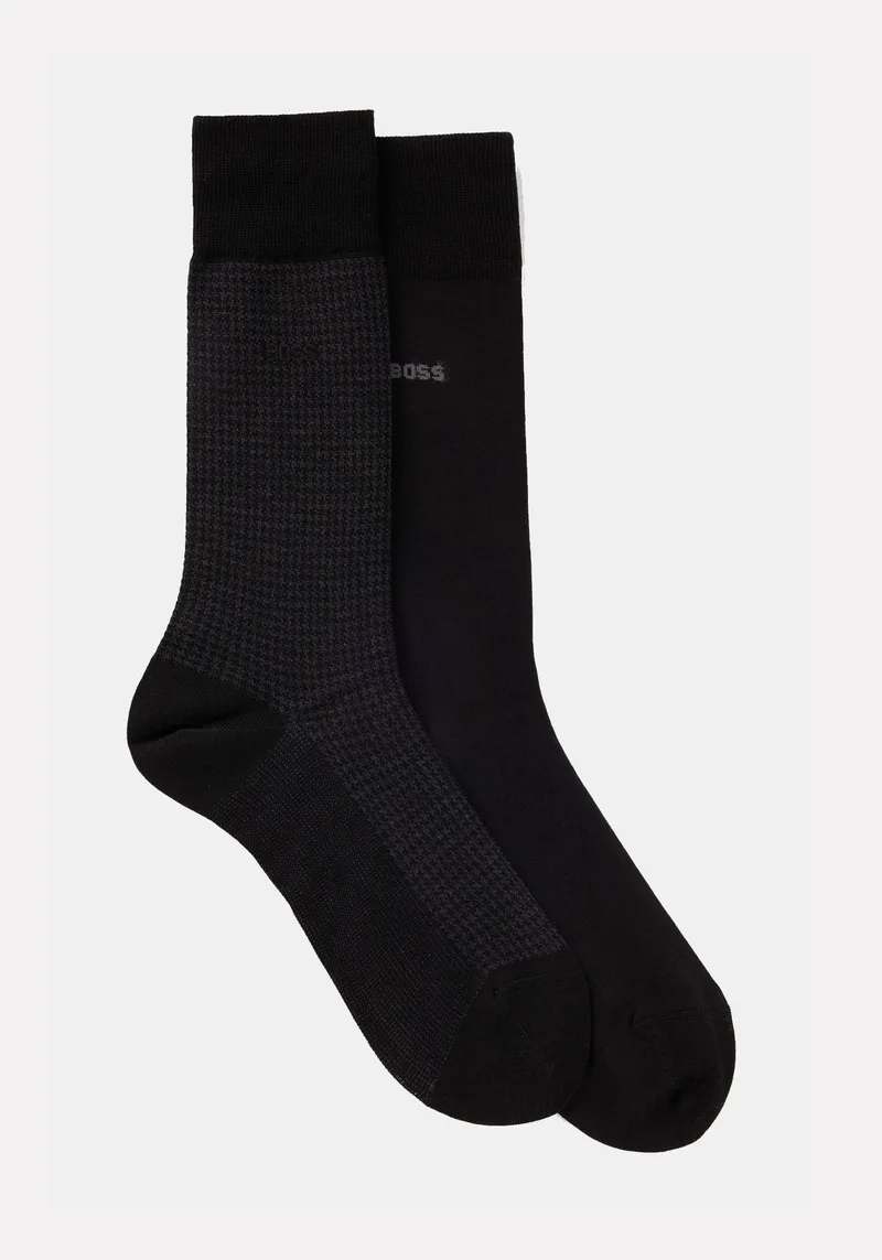 BOSS 2P Κάλτσες της σειράς Houndstooth - 50509442 001 Black