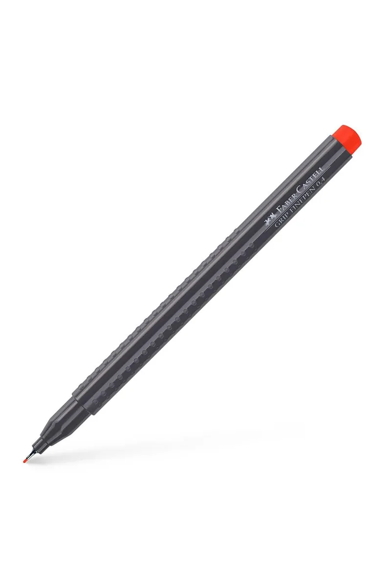 Faber-Castell στυλό Grip Fineliner 0.4 Κόκκινο - Πορτοκαλί - 077151621