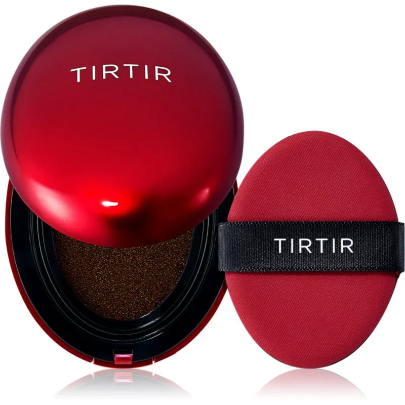 TIRTIR Mask Fit Red Cushion μακράς διαρκείας μεικ απ σε σφουγγαράκι απόχρωση 55N Espresso 18 γρ