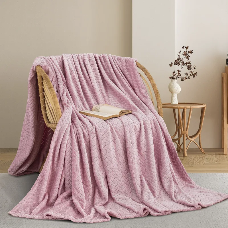 ΚΟΥΒΕΡΤΑ FLEECE ΥΠΕΡΔΙΠΛΟ 220X240 ADAM HOME (550)) PINK(64)