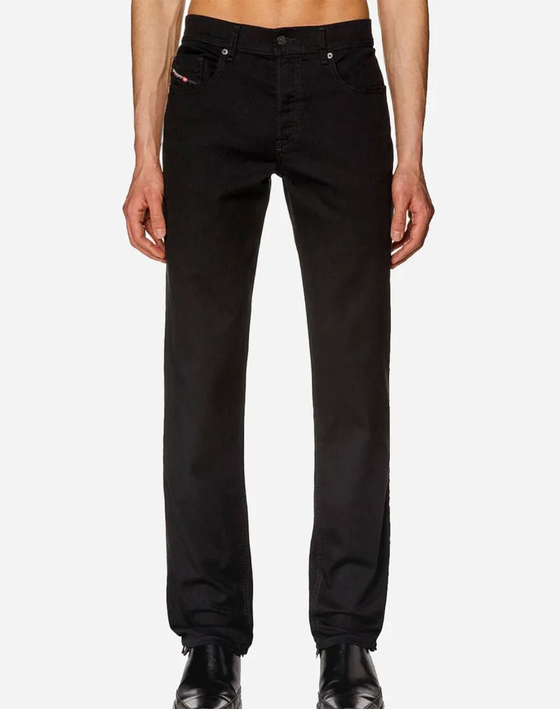 DIESEL 2023 D-FINITIVE L.34 TROUSERS A102310KIAJ-02 DenimBlack
