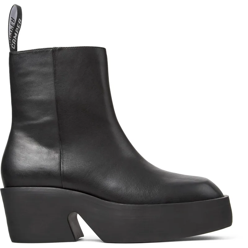 CAMPER Billie - Μποτάκια Για Γυναικεία - Μαύρο, Μέγεθος 39, Smooth leather