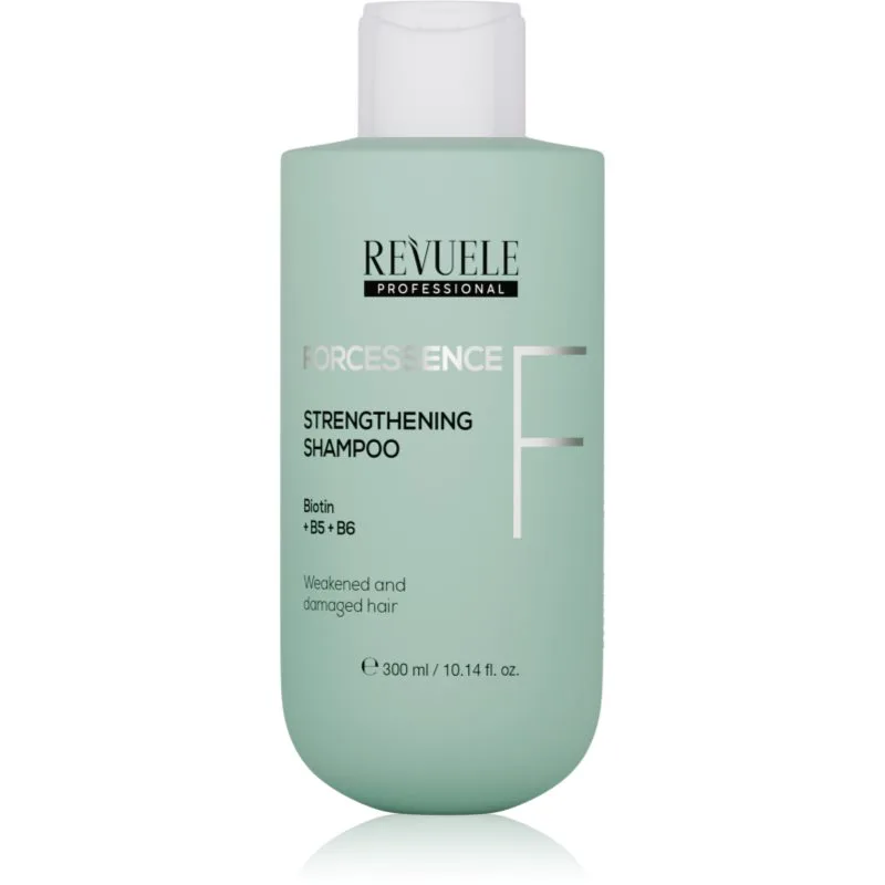Revuele Professional Forcessence Strengthening δυναμωτικό σαμπουάν για κατεστραμμένα και εύθραυστα μαλλιά 300 ml