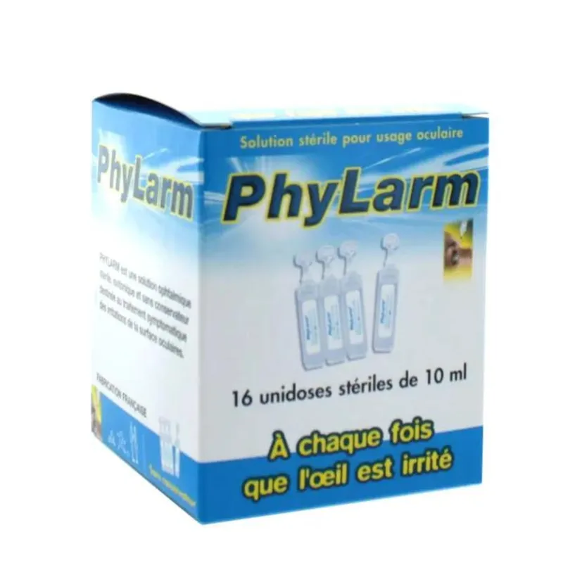 Lca Pharmaceutical Phylarm Sterile ophthalmic solution 16 single doses