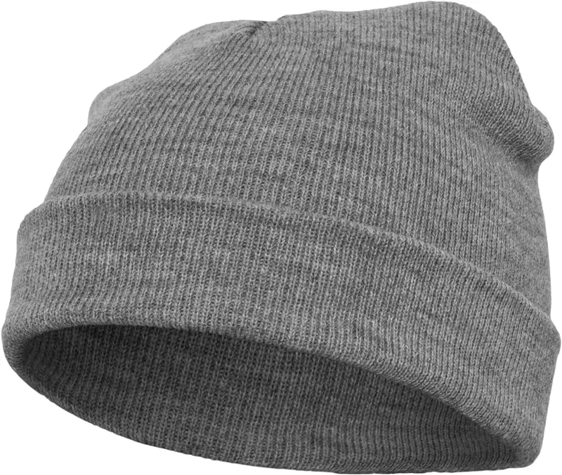 Heavyweight Beanie Flexfit 1500KC-00431 heather grey