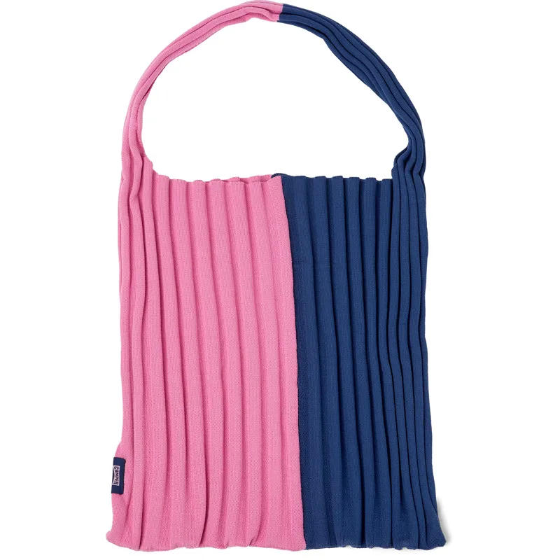 CAMPER Knit TENCEL® - Unisex Τσάντες & πορτοφόλια - Ροζ,Μπλε, Μέγεθος , Cotton fabric