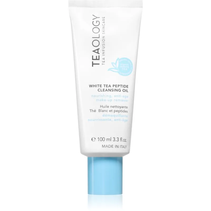 Teaology White Tea Peptide Cleansing Oil καθαριστικό λάδι προσώπου με πεπτίδια 100 ml