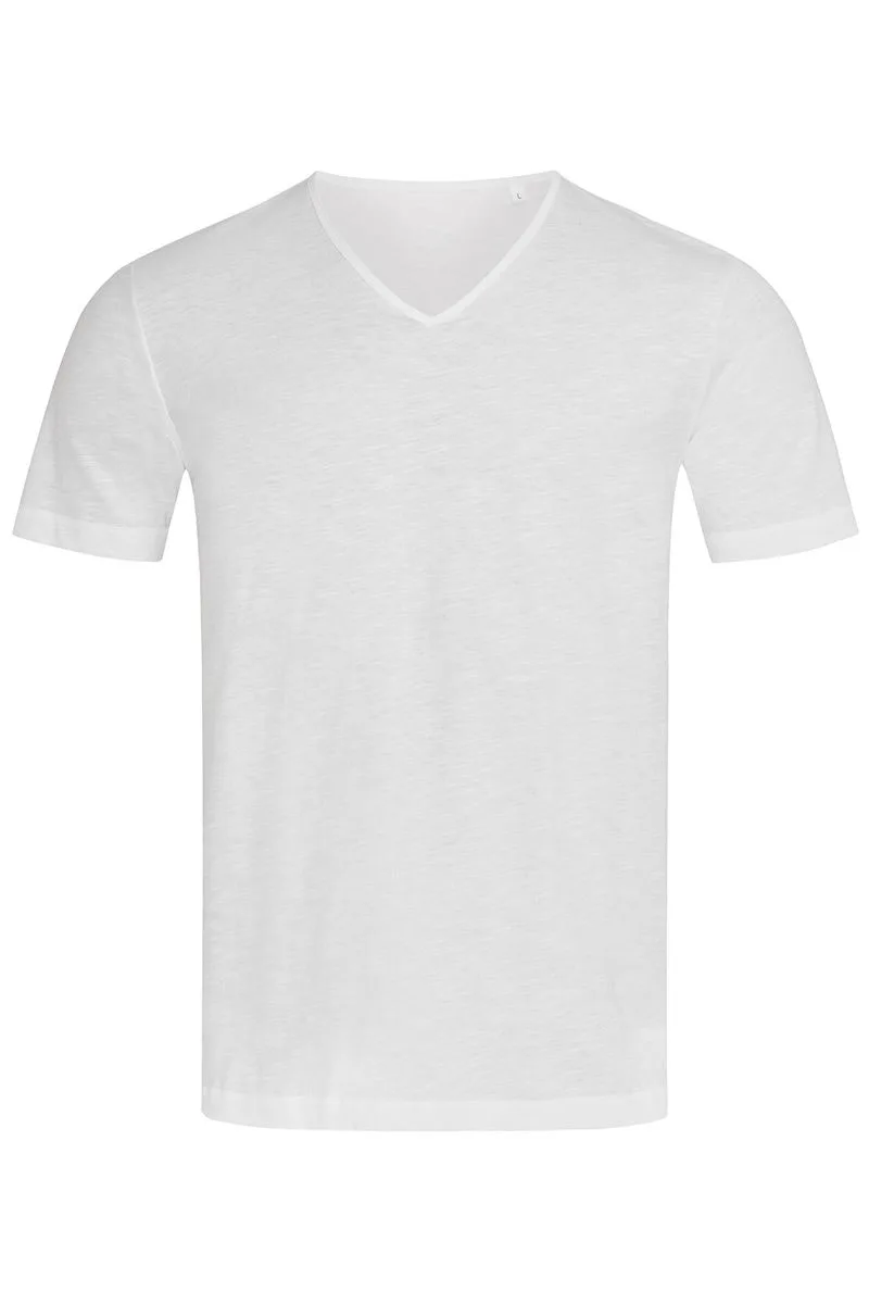 Shawn V-Neck Men Stedman St9410 White Stedman St9410 White
