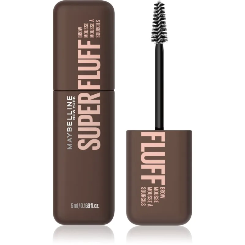 MAYBELLINE NEW YORK Super Fluff Mousse τζελ για τα φρύδια απόχρωση 260 Deep Brown 5 ml