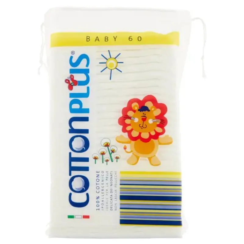 Cotton plus baby 60 100% hypoallergenic cotton