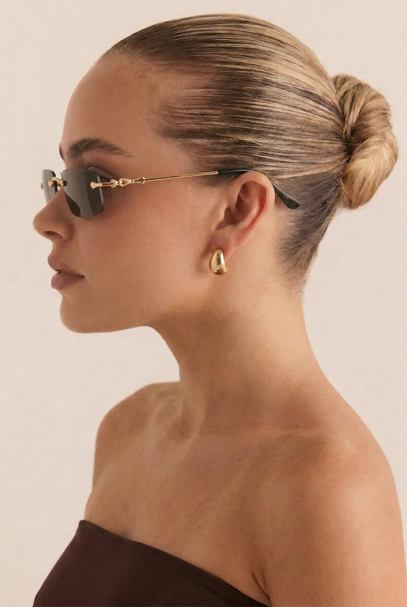 Γυαλιά Ηλίου Rimless - Μαύρο