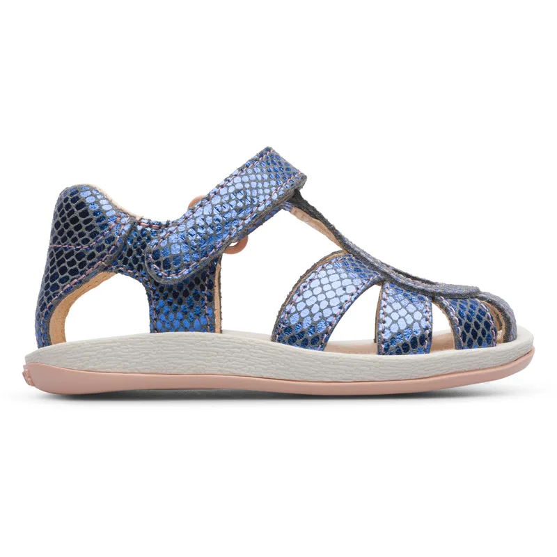 CAMPER Bicho - Πέδιλα Για Firstwalkers - Μπλε, Μέγεθος 23, Suede