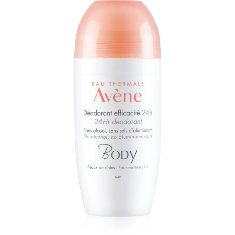 Avène Body 24H Deodorant Αποσμητικό roll-on για ευαίσθητο δέρμα 50 ml