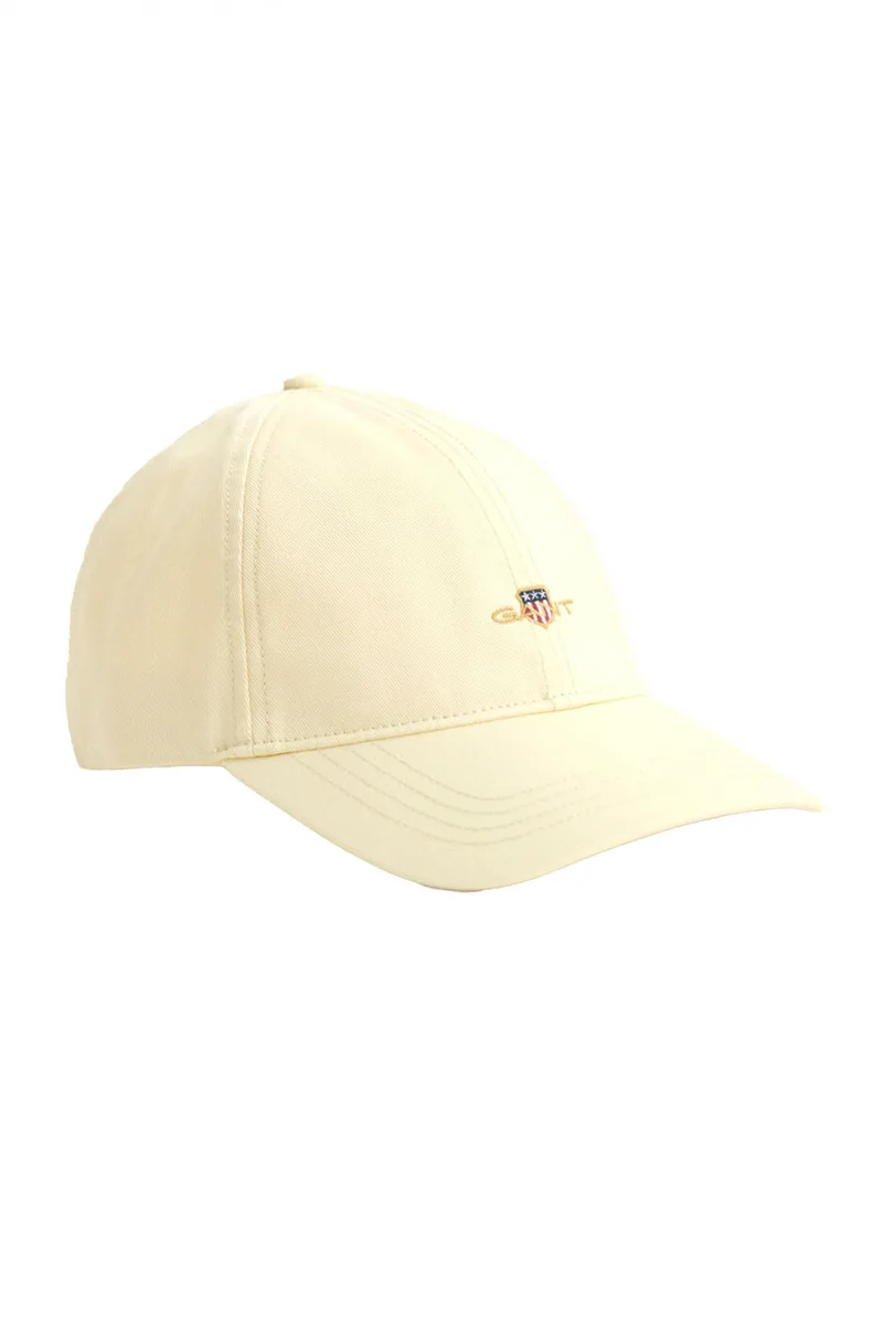 GANT ΚΑΠΕΛΟ 713 LIGHT YELLOW SHIELD COTTON CAP ΚΙΤΡΙΝΟ