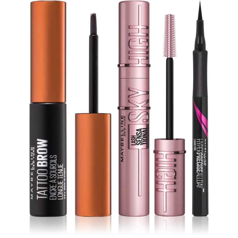 MAYBELLINE NEW YORK Make-Up Set σετ σε μειωμένη τιμή για τα μάτια και τα φρύδια Medium Brown