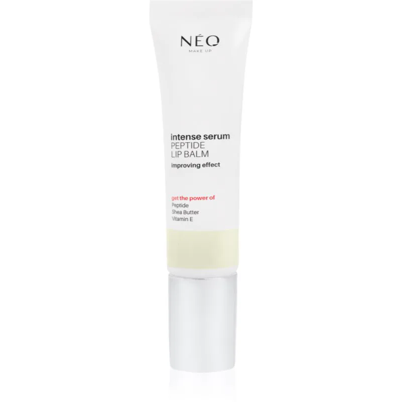 NEO MAKE UP Intense Serum Peptide Lip Balm εντατικό βάλσαμο για τα χείλη με πεπτίδια απόχρωση 01 Perfect Glaze 10 ml