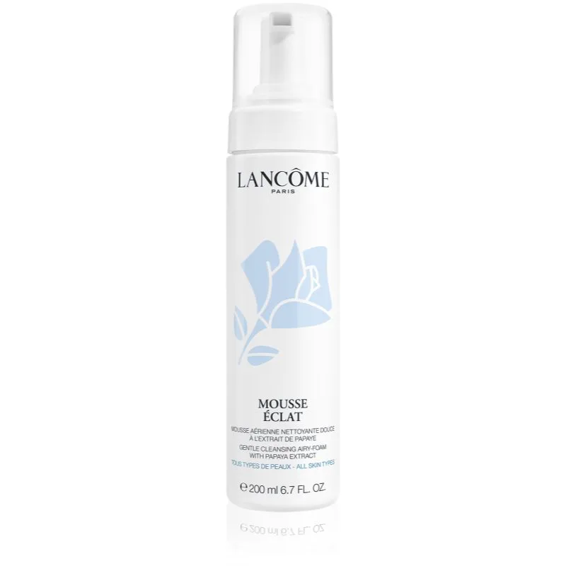 Lancôme Mousse Éclat απαλός καθαριστικός αφρός με παπάγια 200 ml