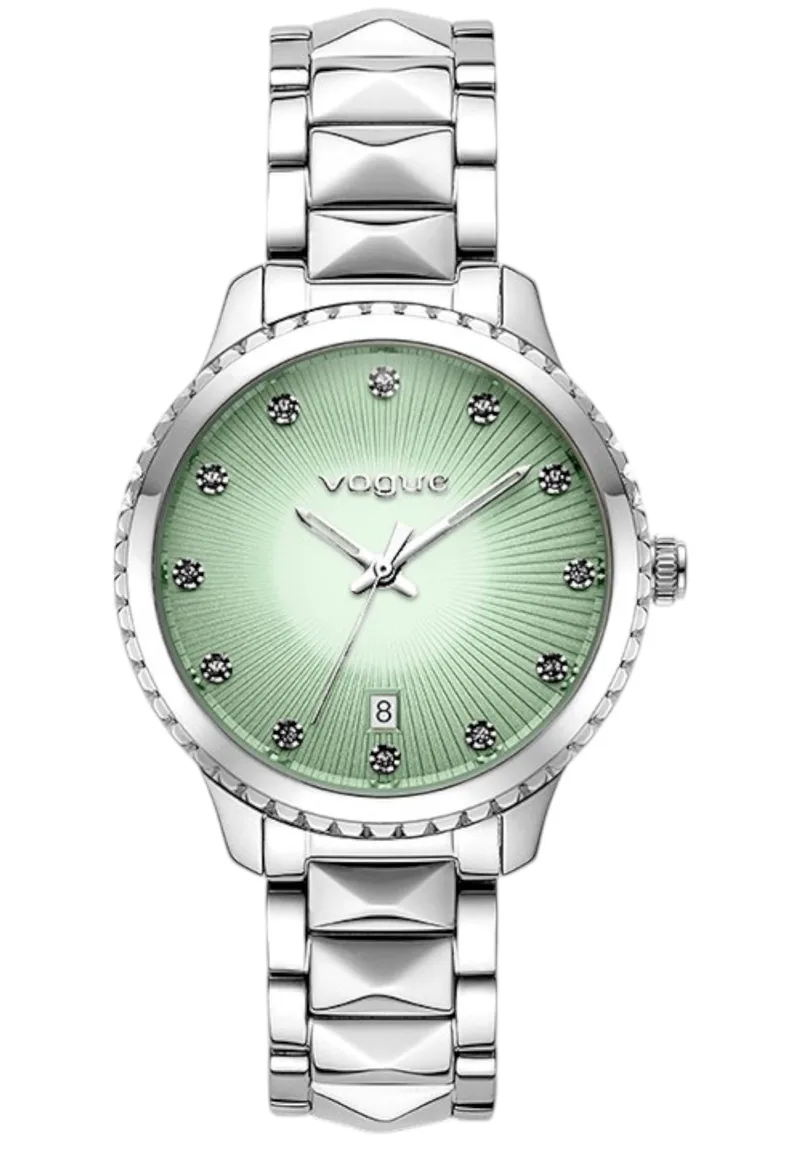 Ρολόι Χειρός Vogue Monaco Stainless Steel 2020611384-Silver Stainless Steel Γυναικείο
