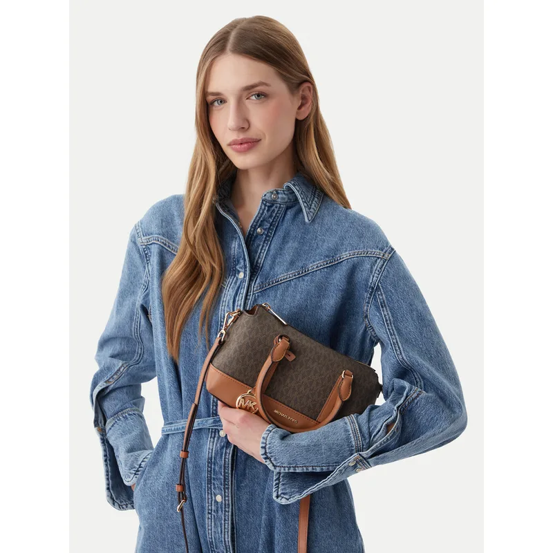 Τσάντα MICHAEL Michael Kors 30S6G3PS1B Καφέ