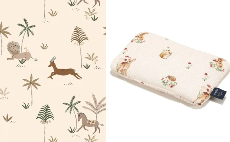 Bebe Βρεφικό Μαξιλάρι Bamboo Little Savannah