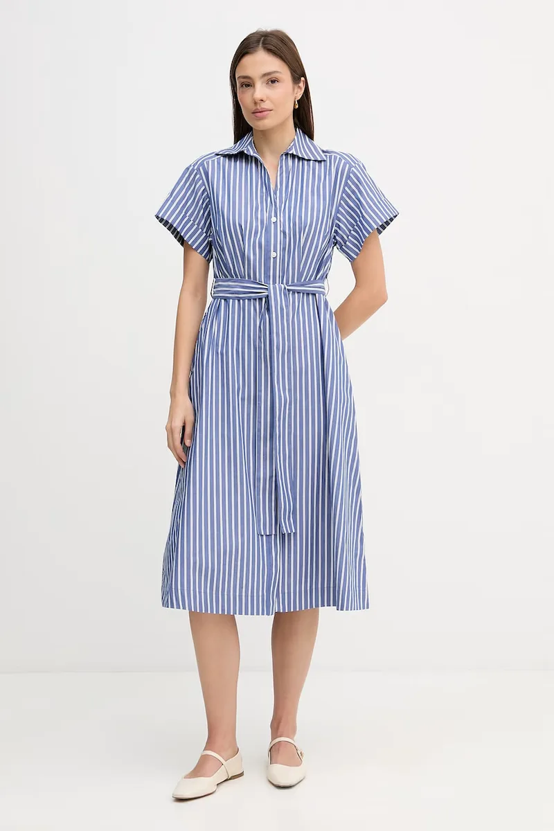 DKNY Καλοκαιρινό βαμβακερό Φόρεμα