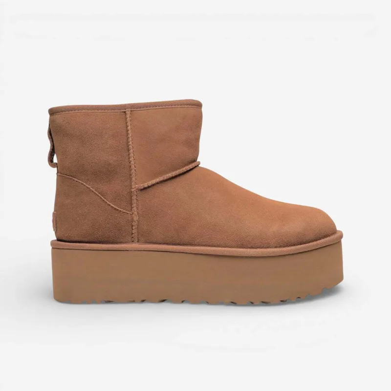 Παντόφλες UGG Classic Mini Platform Boot Chestnut (Women's)