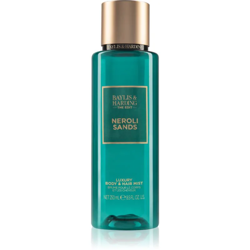 Baylis & Harding The Edit Neroli Sands αρωματικό σπρεϊ σώματος Neroli, Bergamot & Πορτοκαλί Blossom 250 ml