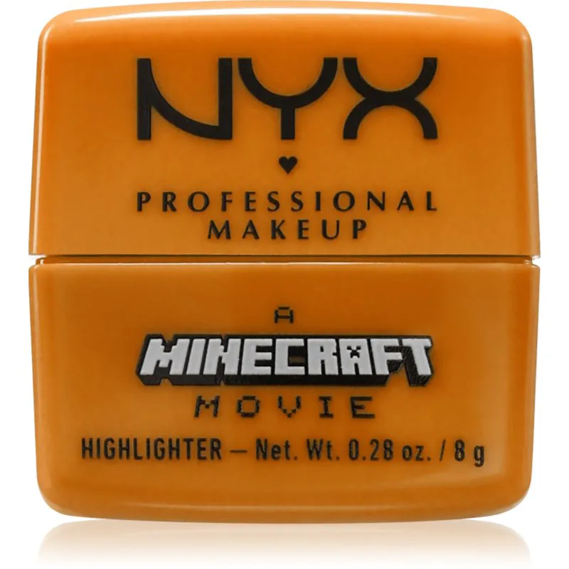 NYX Professional Makeup A Minecraft Movie λαμπρυντικό απόχρωση Going Χρυσό 8 γρ