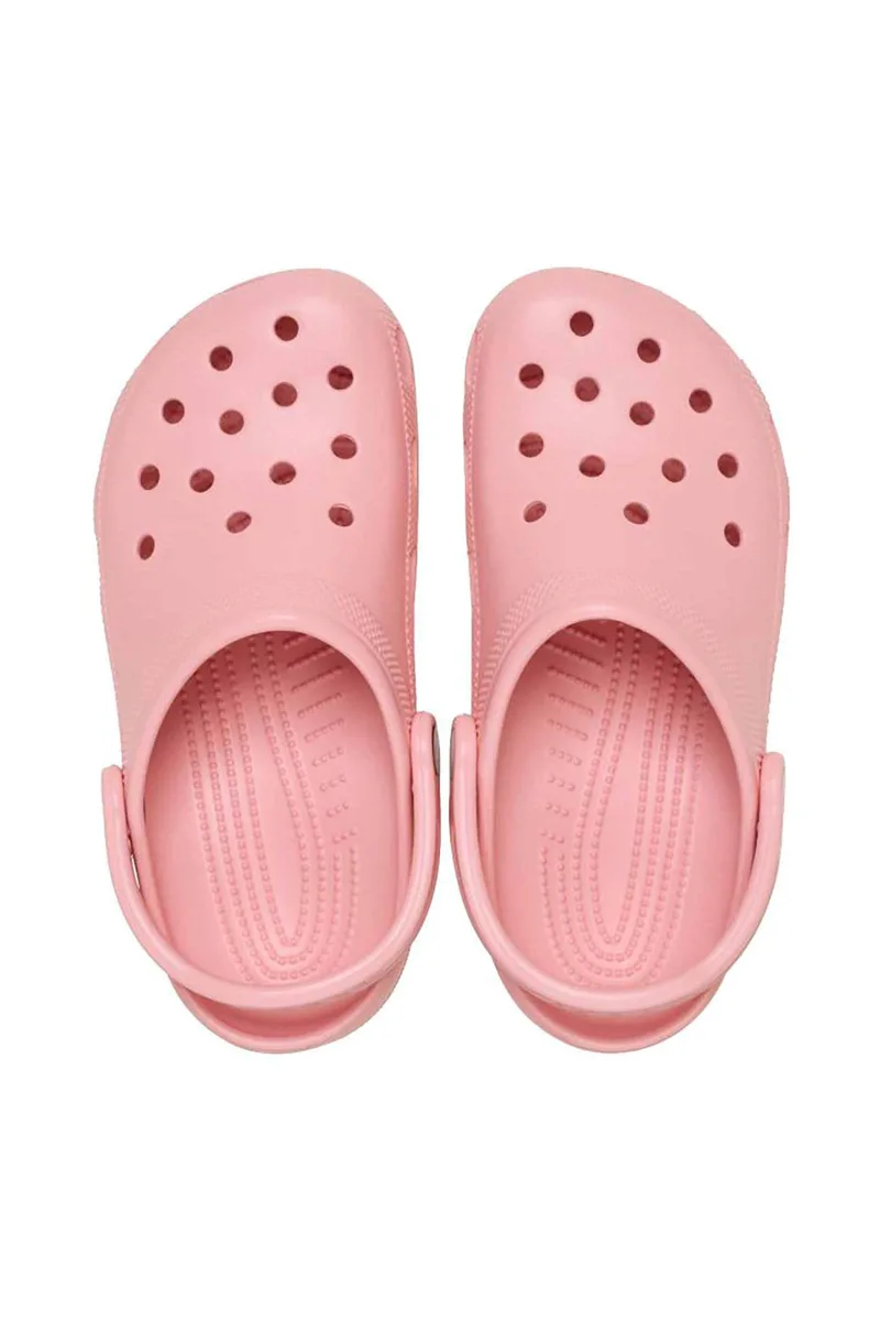 Crocs unisex clogs μονόχρωμα με διάτρητο σχέδιο "Crush" - E79700 Ροζ