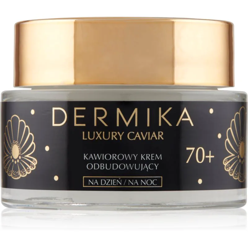 Dermika Luxury Caviar αποκαταστατική κρέμα 70+ 50 μλ