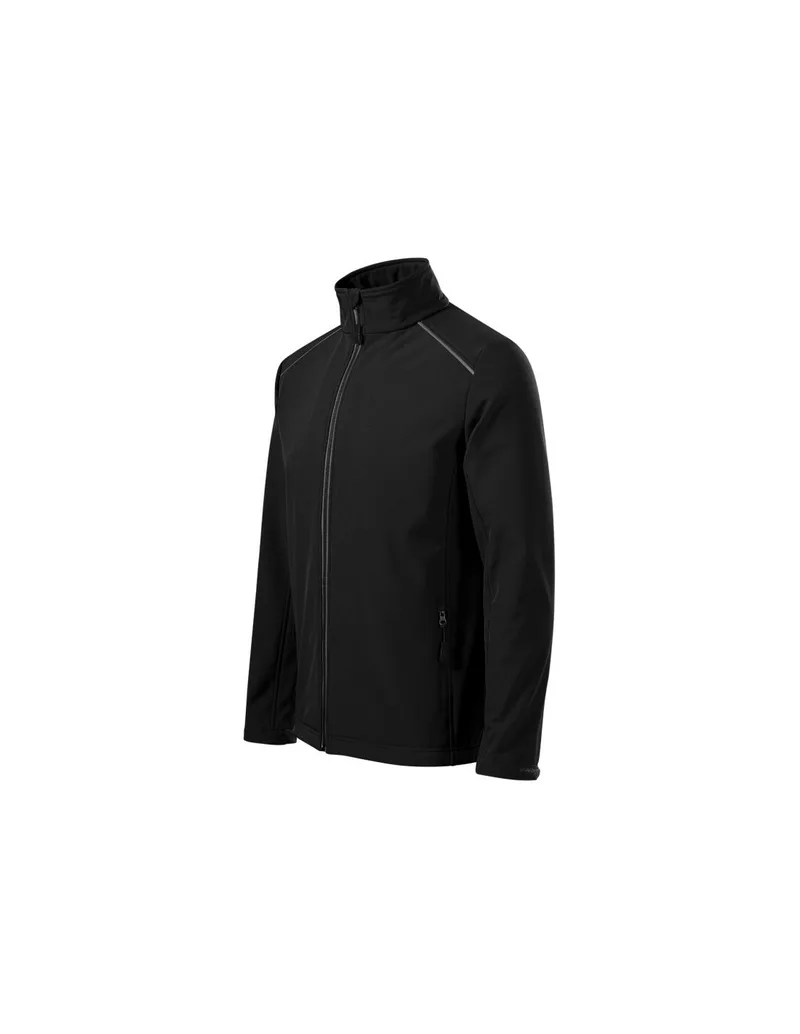 Malfini Ανδρικό Χειμωνιάτικο Μπουφάν Softshell Αδιάβροχο και Αντιανεμικό Μαύρο MLI-53601