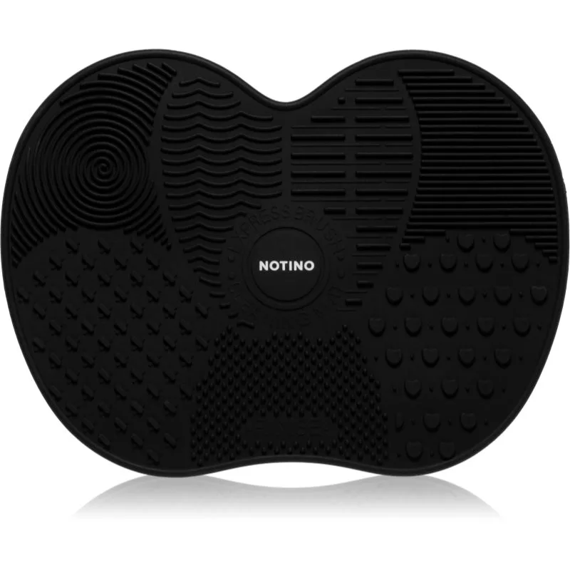 Notino Makeup Brushes Silicone Cleaning Mat For Make-Up Brushes καθαριστική βάση για πινέλα Black 1 τμχ