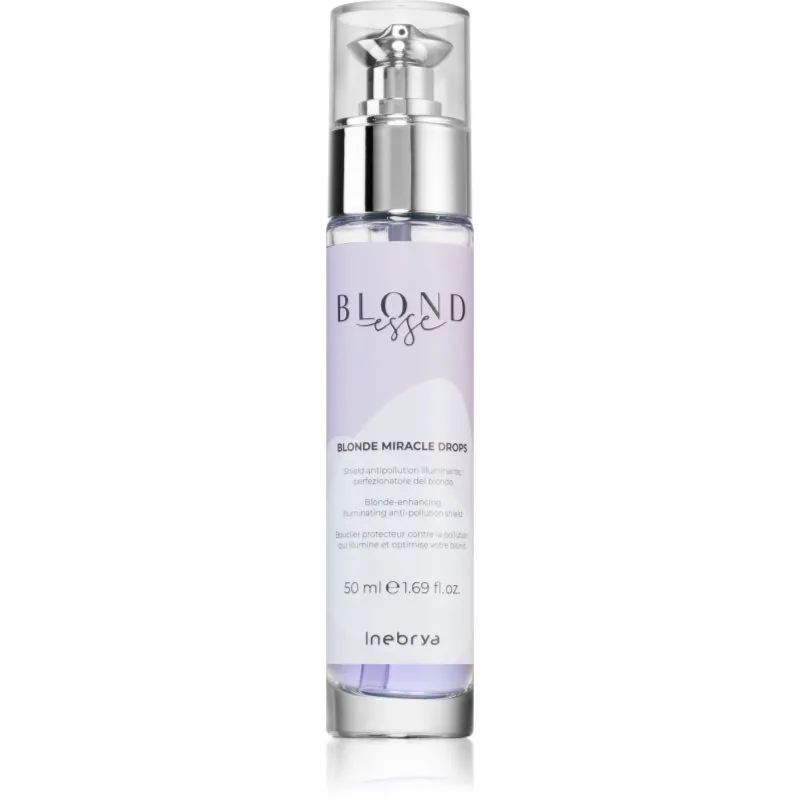 Inebrya BLONDesse Miracle Drops λαμπρυντικό λάδι για ξανθά μαλλιά 50 ml