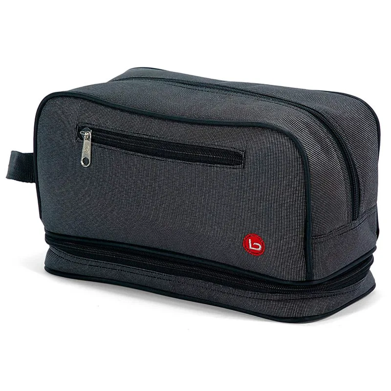 Νεσεσέρ 2 Χώρων Polyester 28x12x17εκ. benzi 2673 Carbone (Ύφασμα: Polyester, Χρώμα: Ανθρακί) - benzi - BZ-2673-carbone