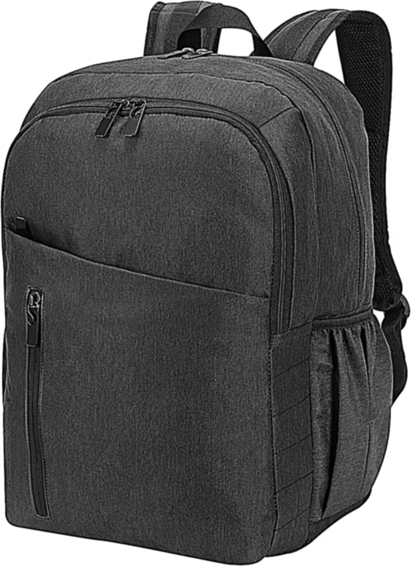 Τσάντα Πλάτης Birmingham Capacity 30L 7698 Shugon Black Melange